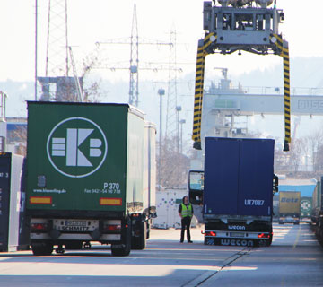 flächendeckende Logistik Transport Abholung